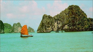 Học sinh, sinh viên tham gia bầu chọn vịnh Hạ Long
